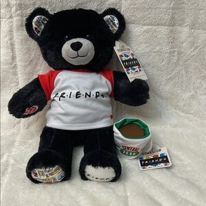 Build-a-bear FRIENDS Bear with Coffee Cup